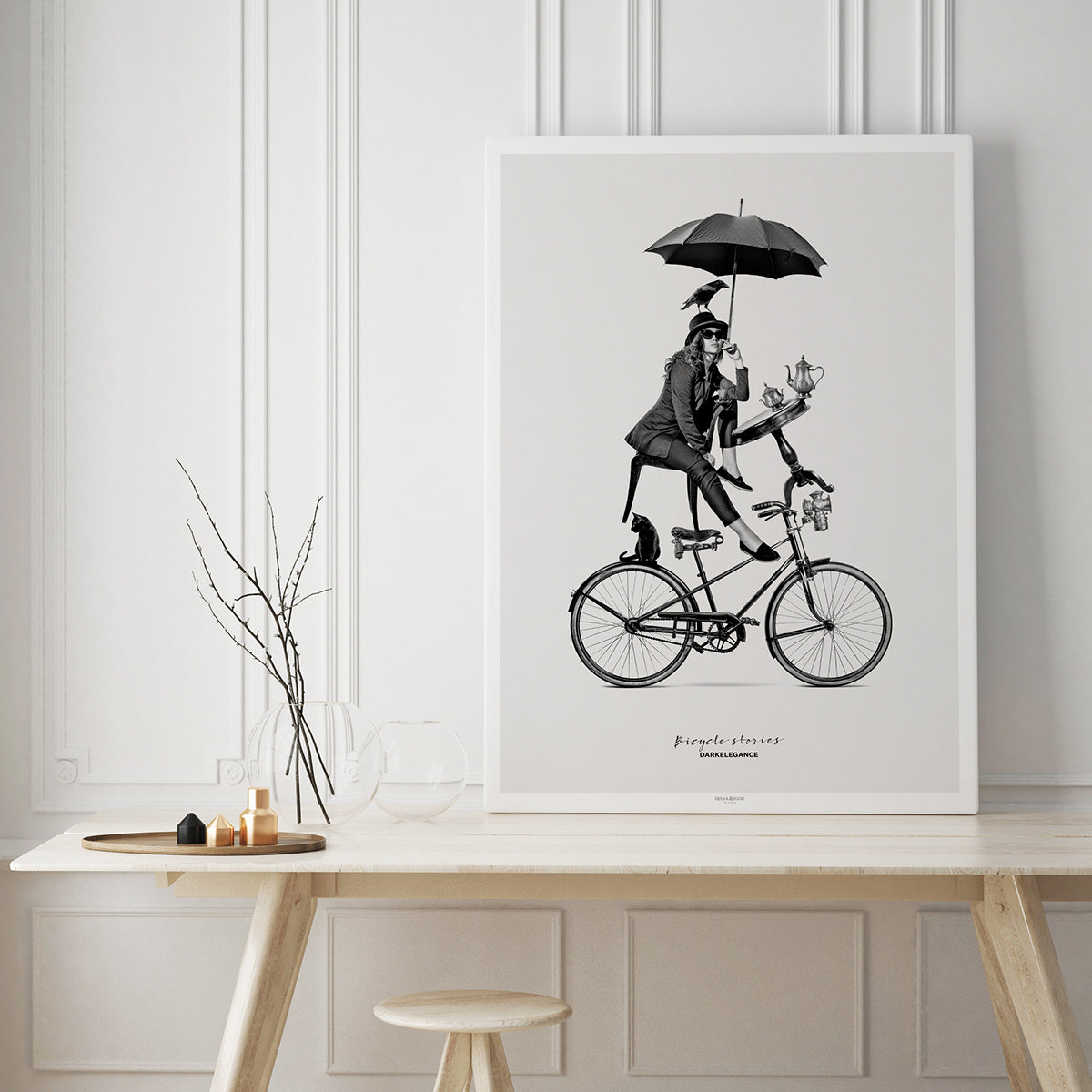 Dark Elegance | Monochrome