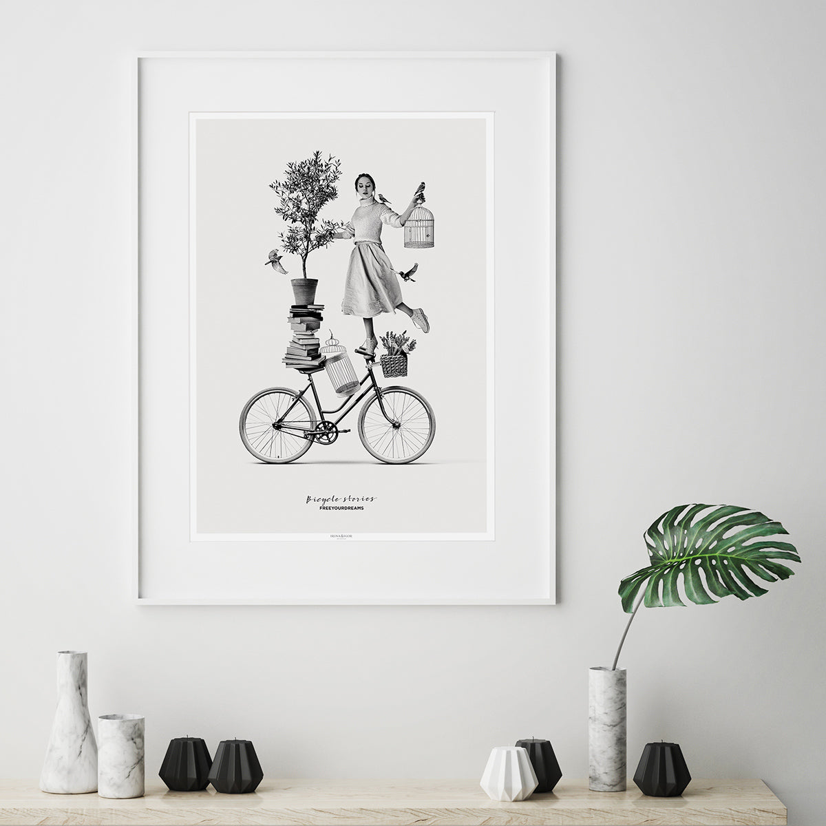 Free Your Dreams | Monochrome