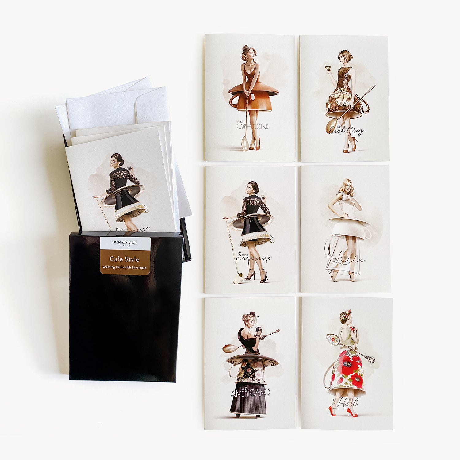 'Cafe Style' Greeting Cards