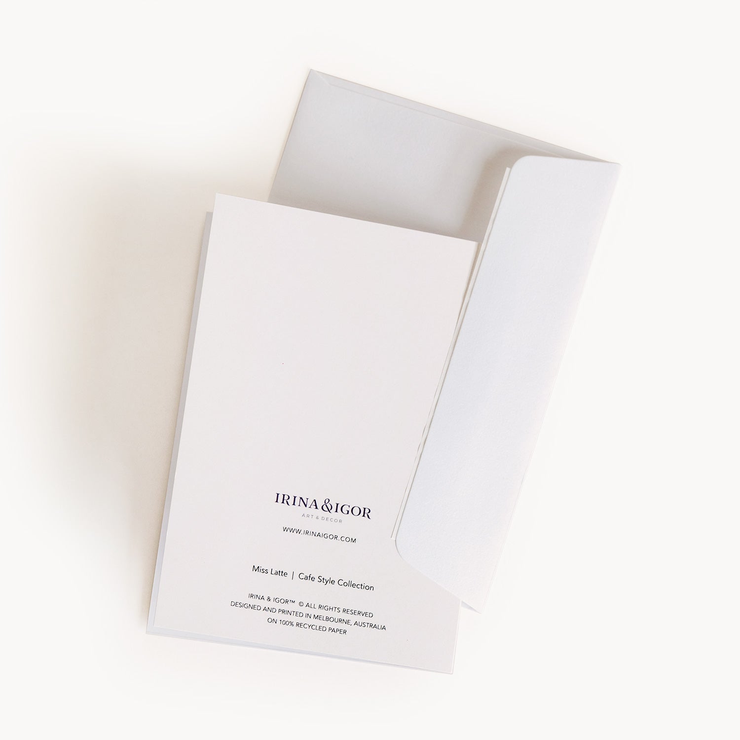 'Cafe Style' Greeting Cards