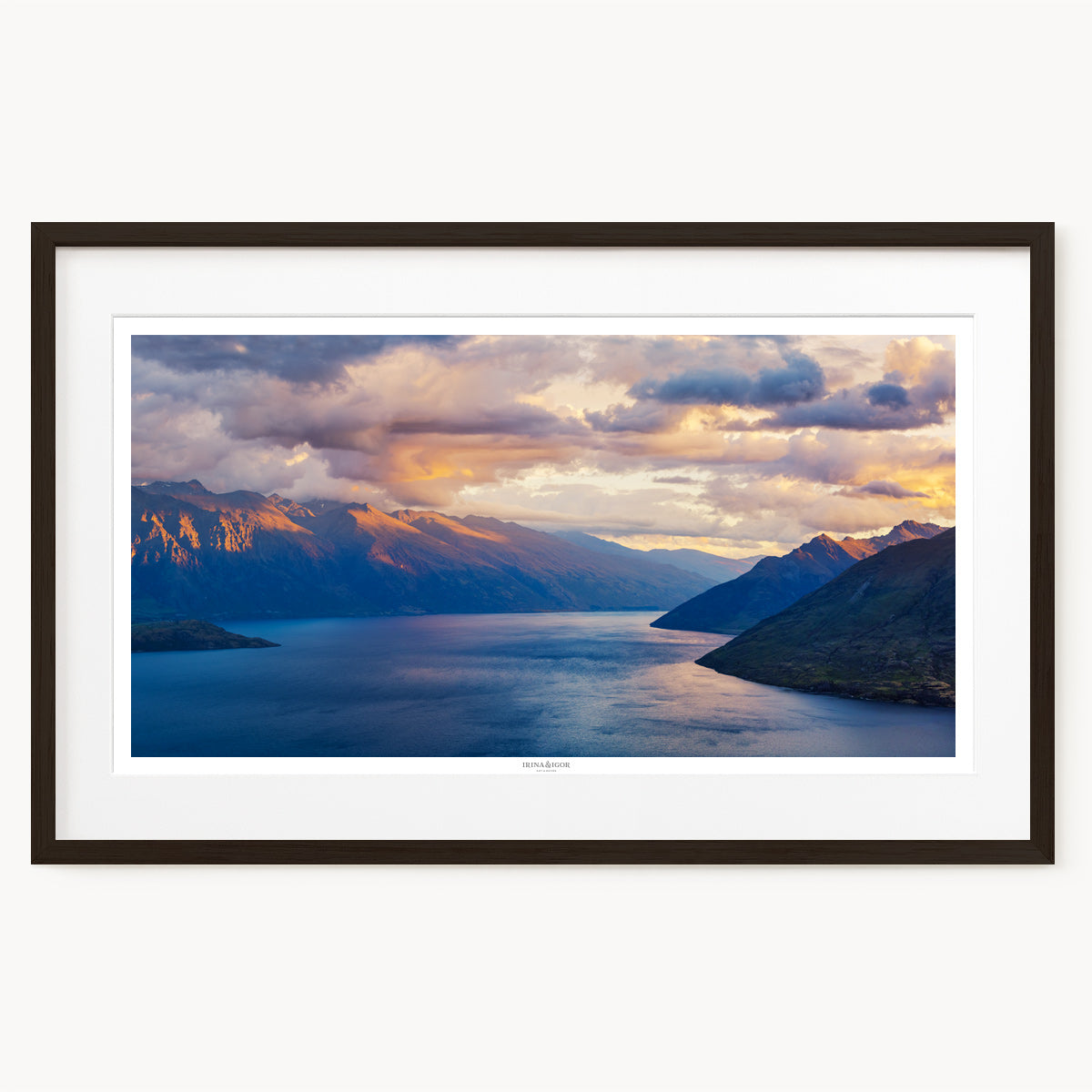 Lake Wakatipu At Sunset