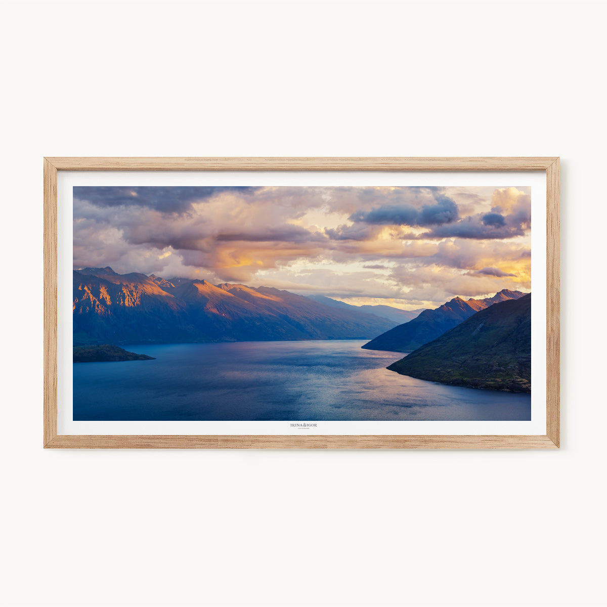 Lake Wakatipu At Sunset
