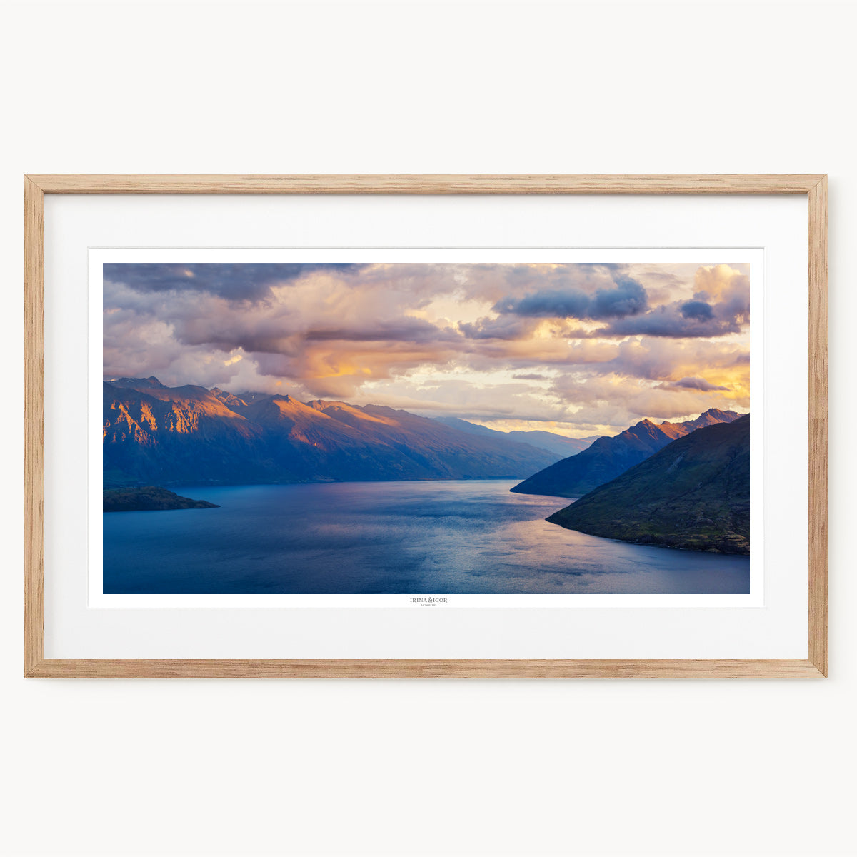 Lake Wakatipu At Sunset