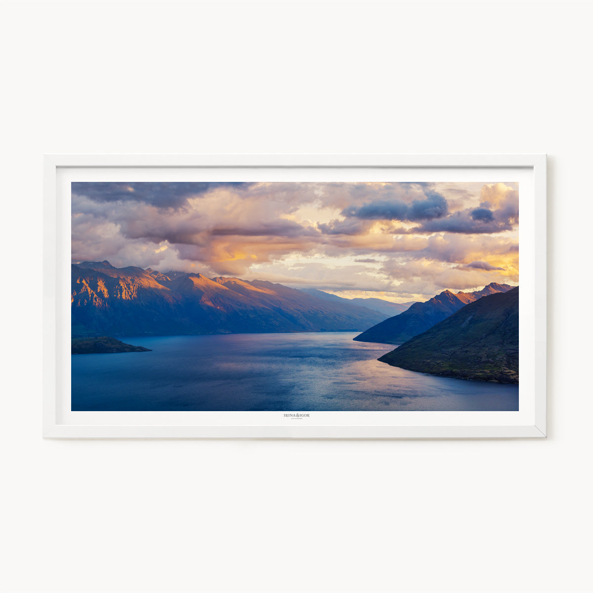 Lake Wakatipu At Sunset