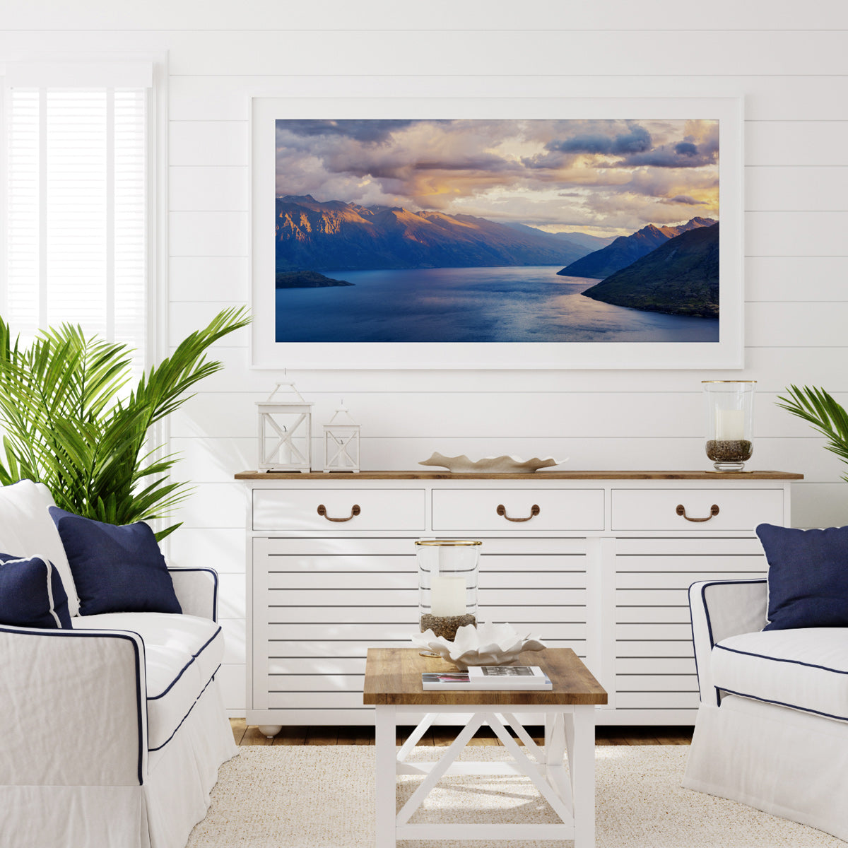 Lake Wakatipu At Sunset