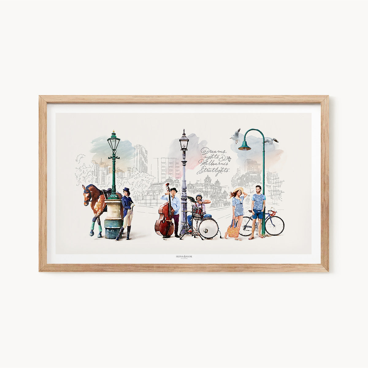 Melbourne's Streetlights / Panorama 01