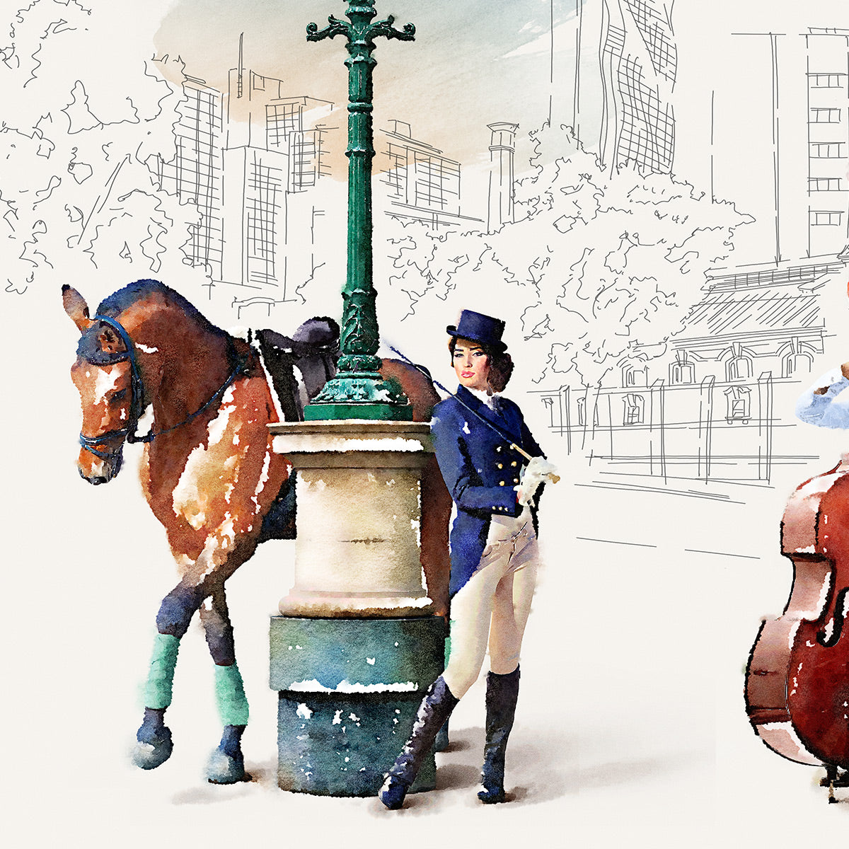 Melbourne's Streetlights / Panorama 01