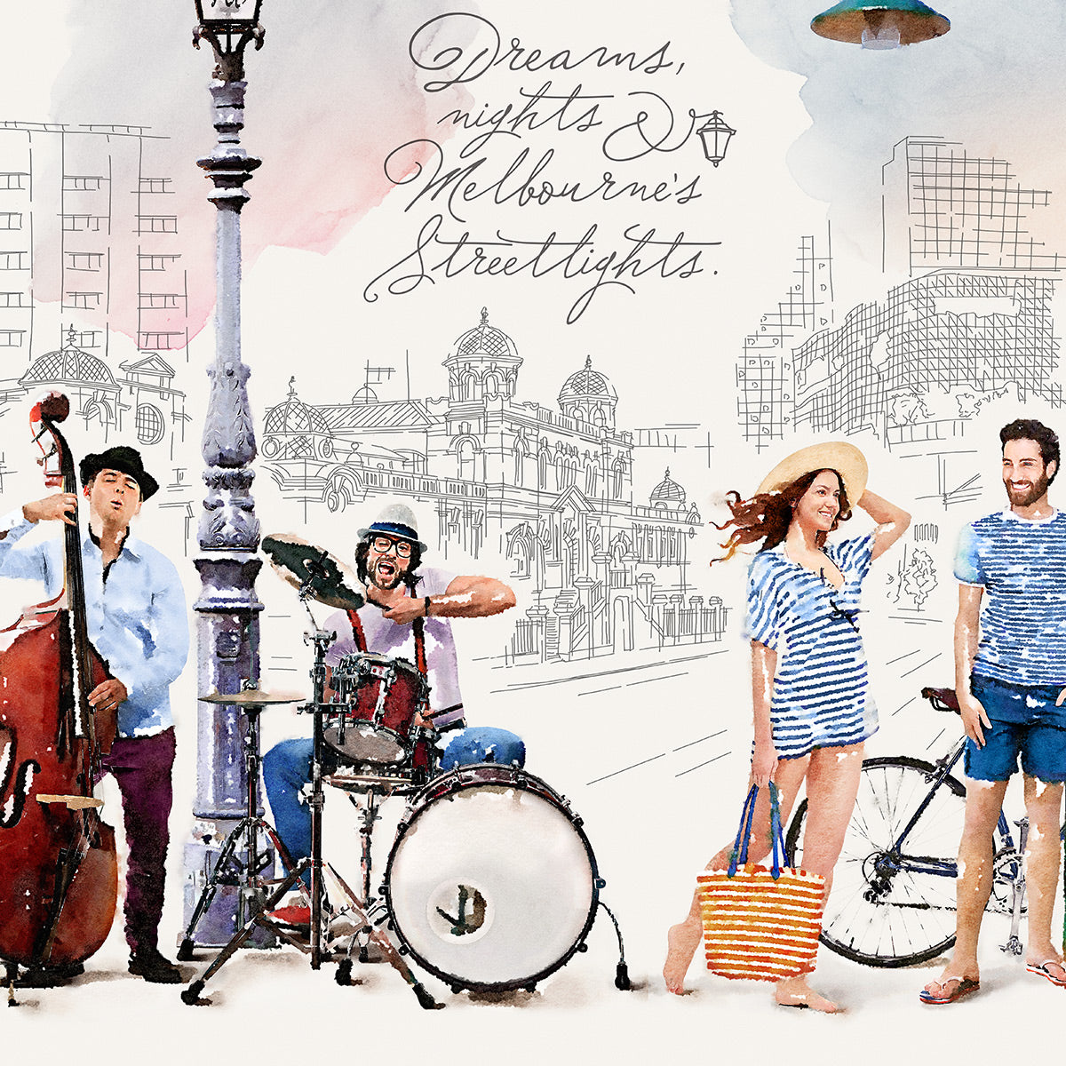 Melbourne's Streetlights / Panorama 01