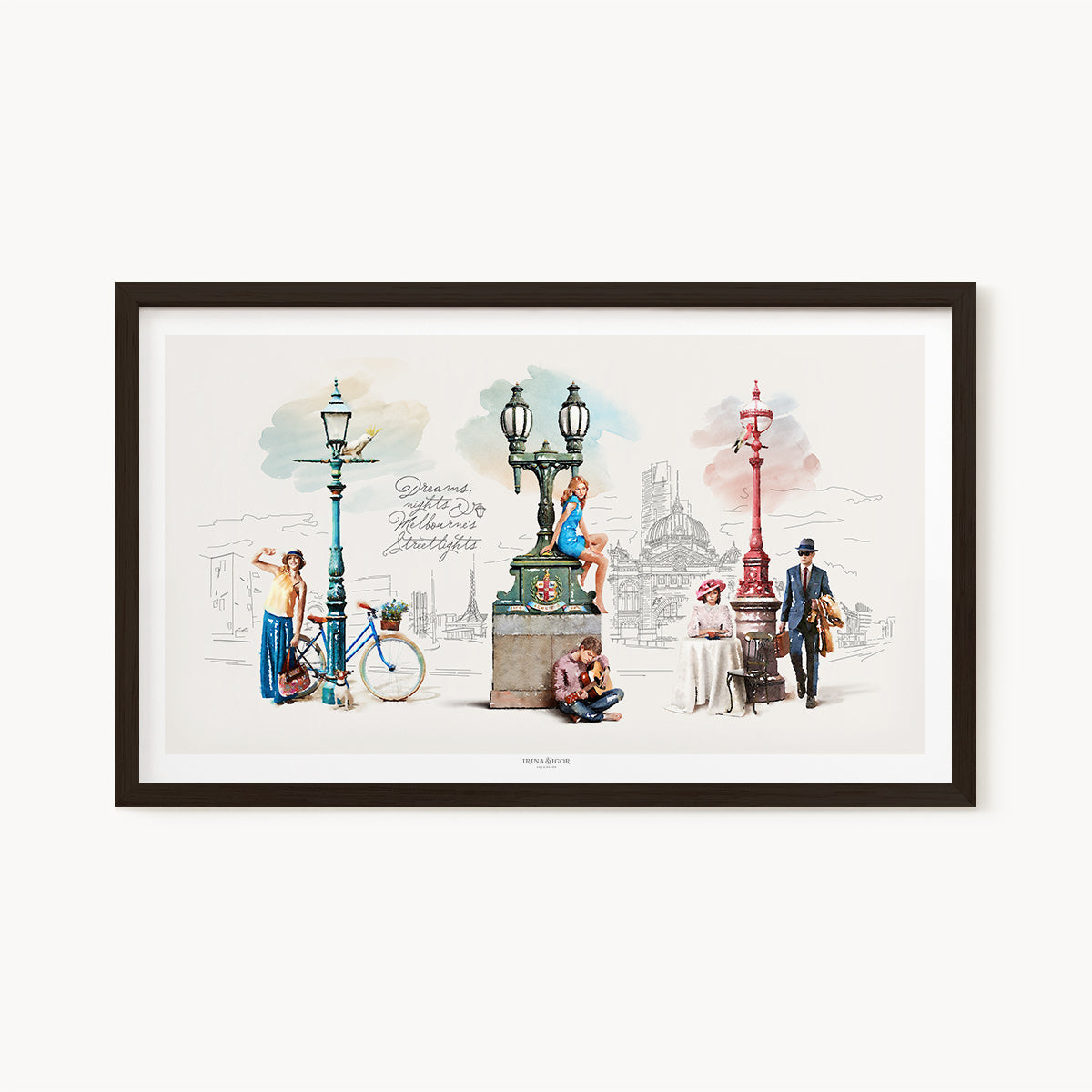 Melbourne's Streetlights / Panorama 02