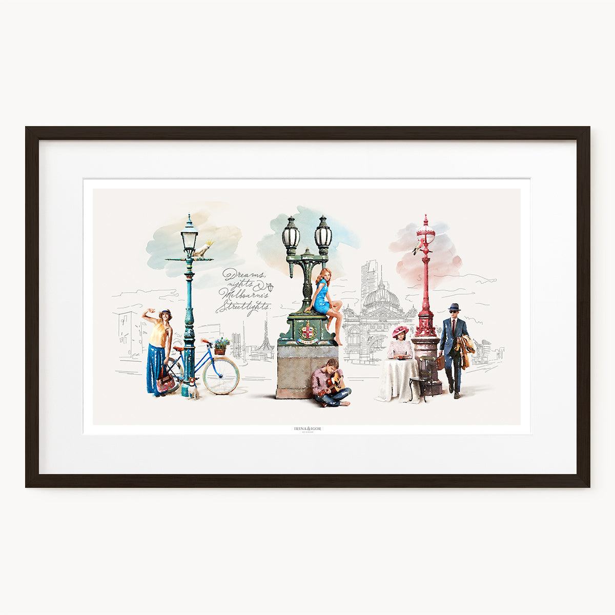 Melbourne's Streetlights / Panorama 02