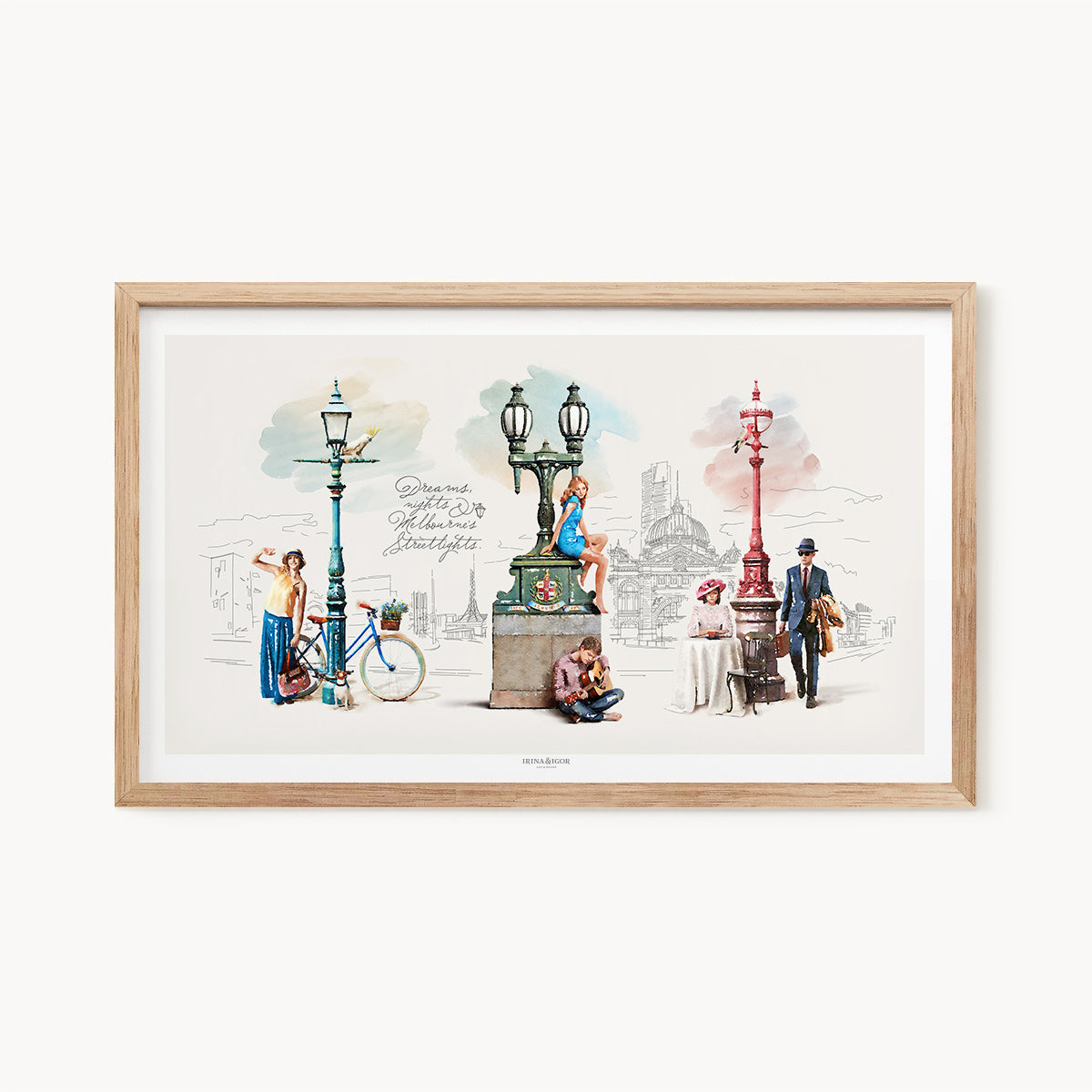 Melbourne's Streetlights / Panorama 02