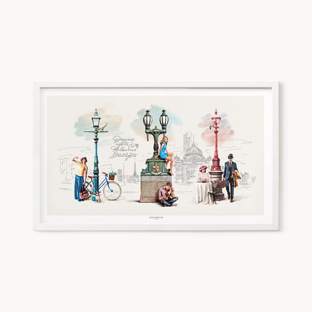 Melbourne's Streetlights / Panorama 02