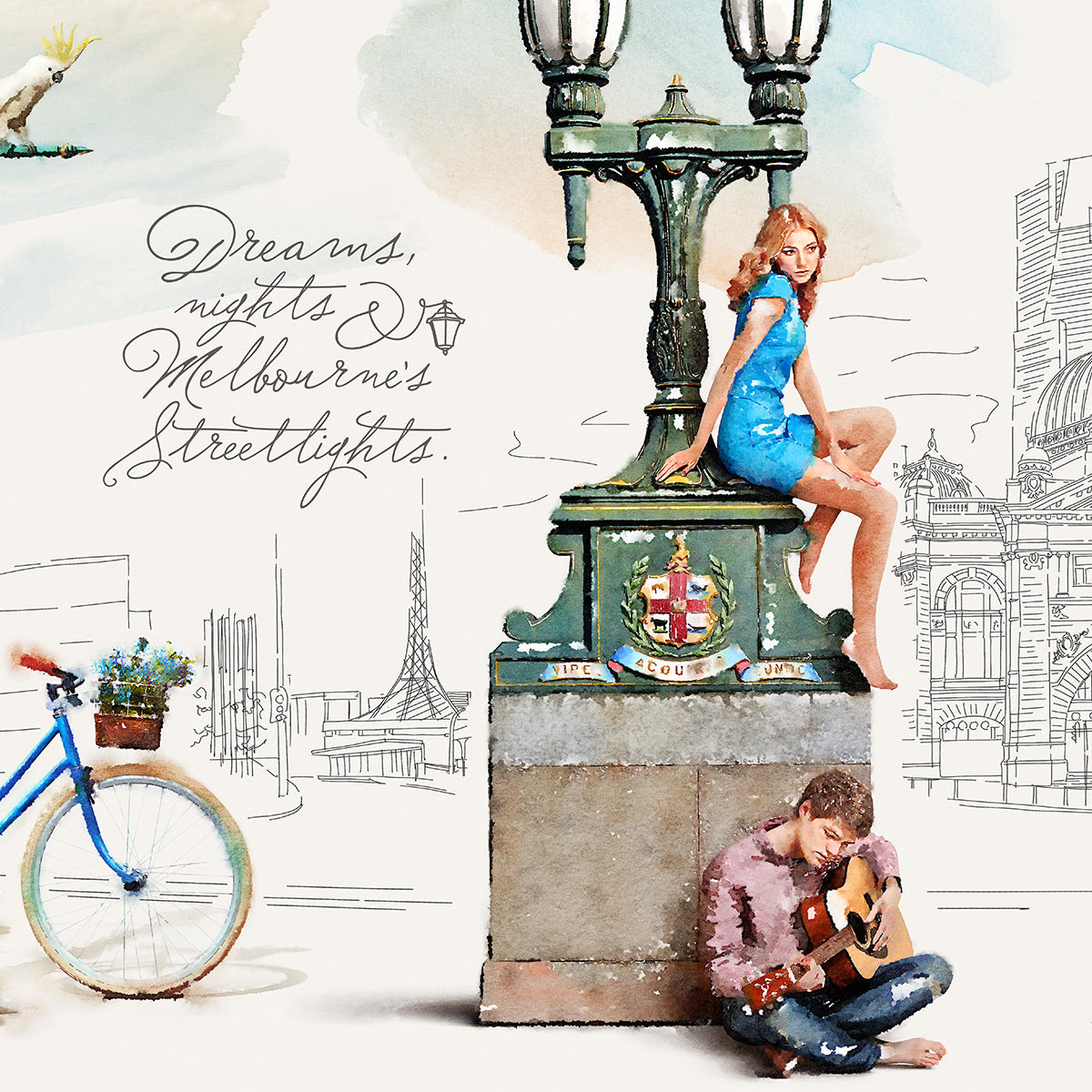 Melbourne's Streetlights / Panorama 02