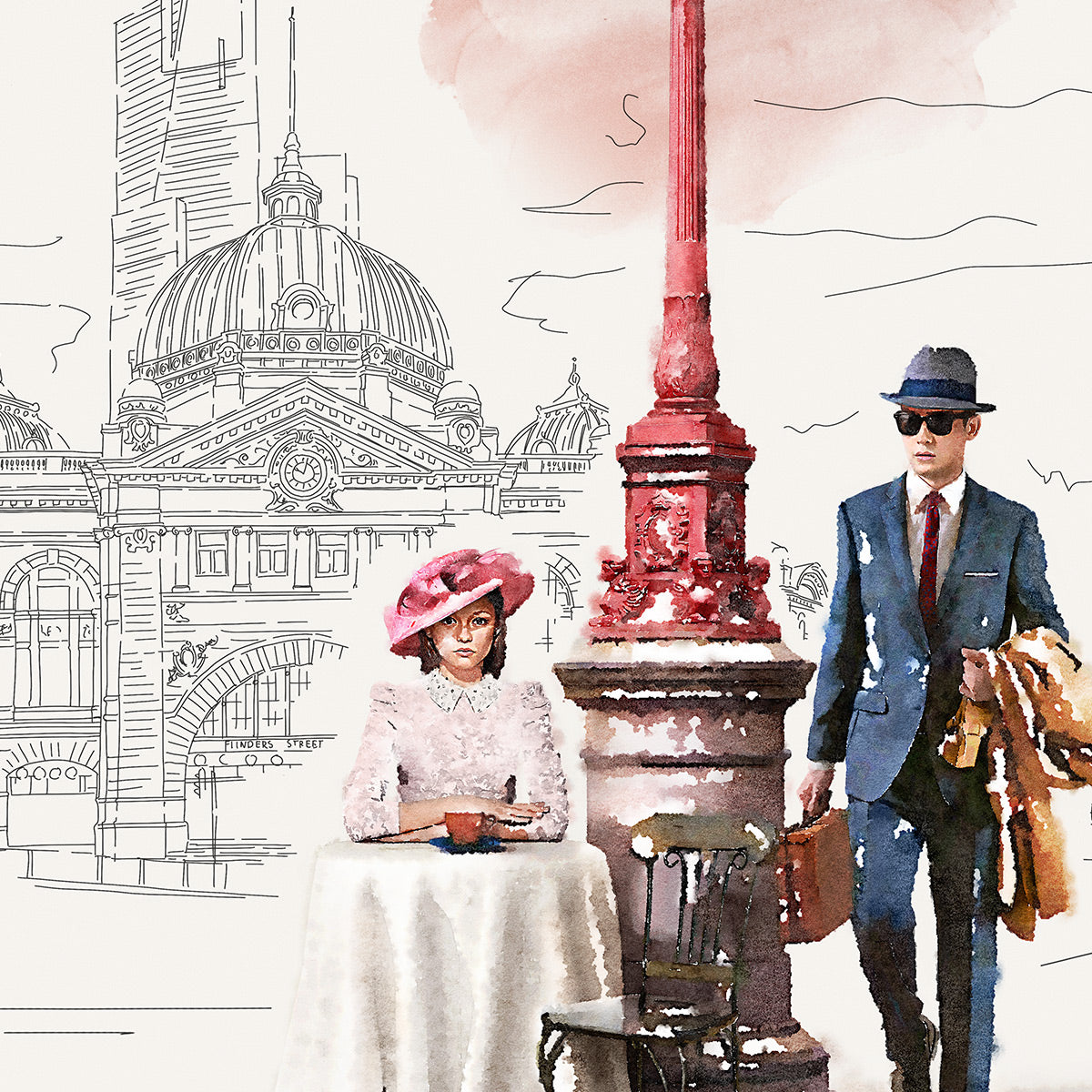 Melbourne's Streetlights / Panorama 02