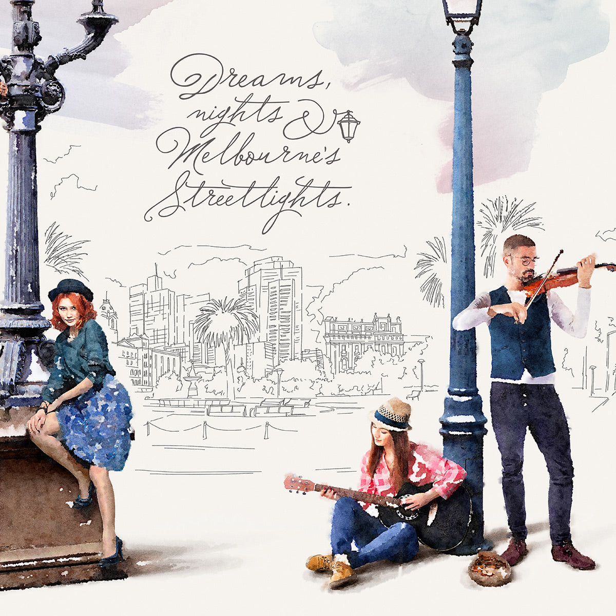 Melbourne's Streetlights / Panorama 03