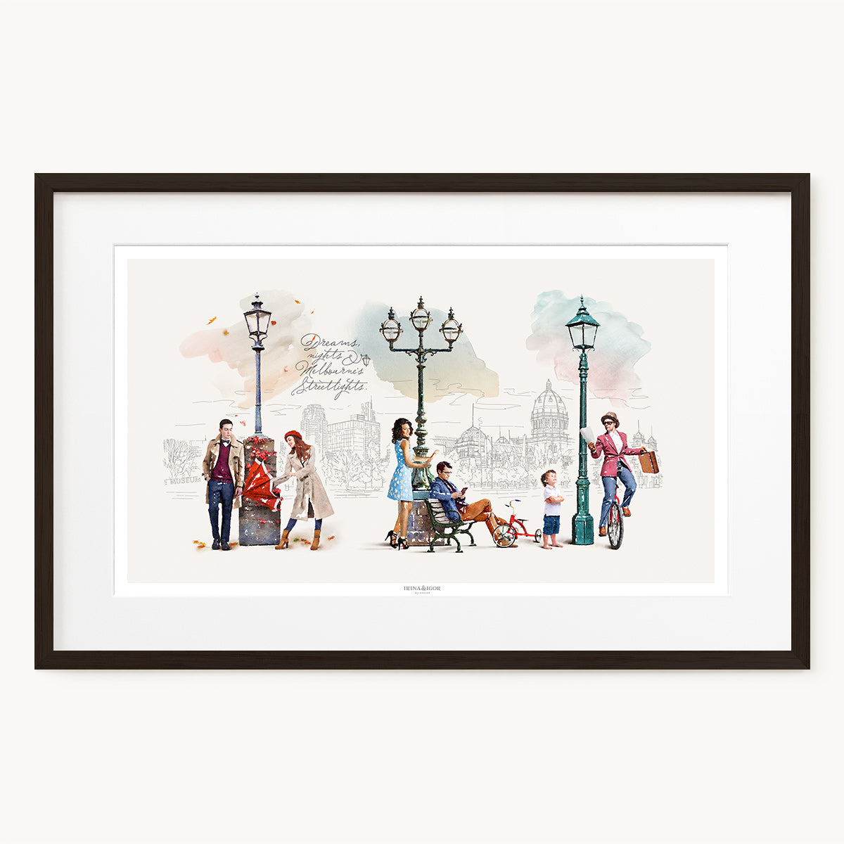 Melbourne's Streetlights / Panorama 04