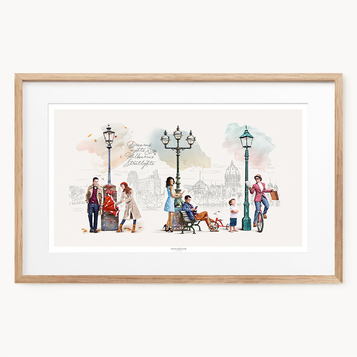 Melbourne's Streetlights / Panorama 04