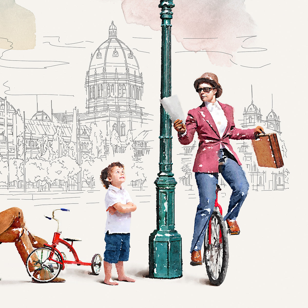 Melbourne's Streetlights / Panorama 04