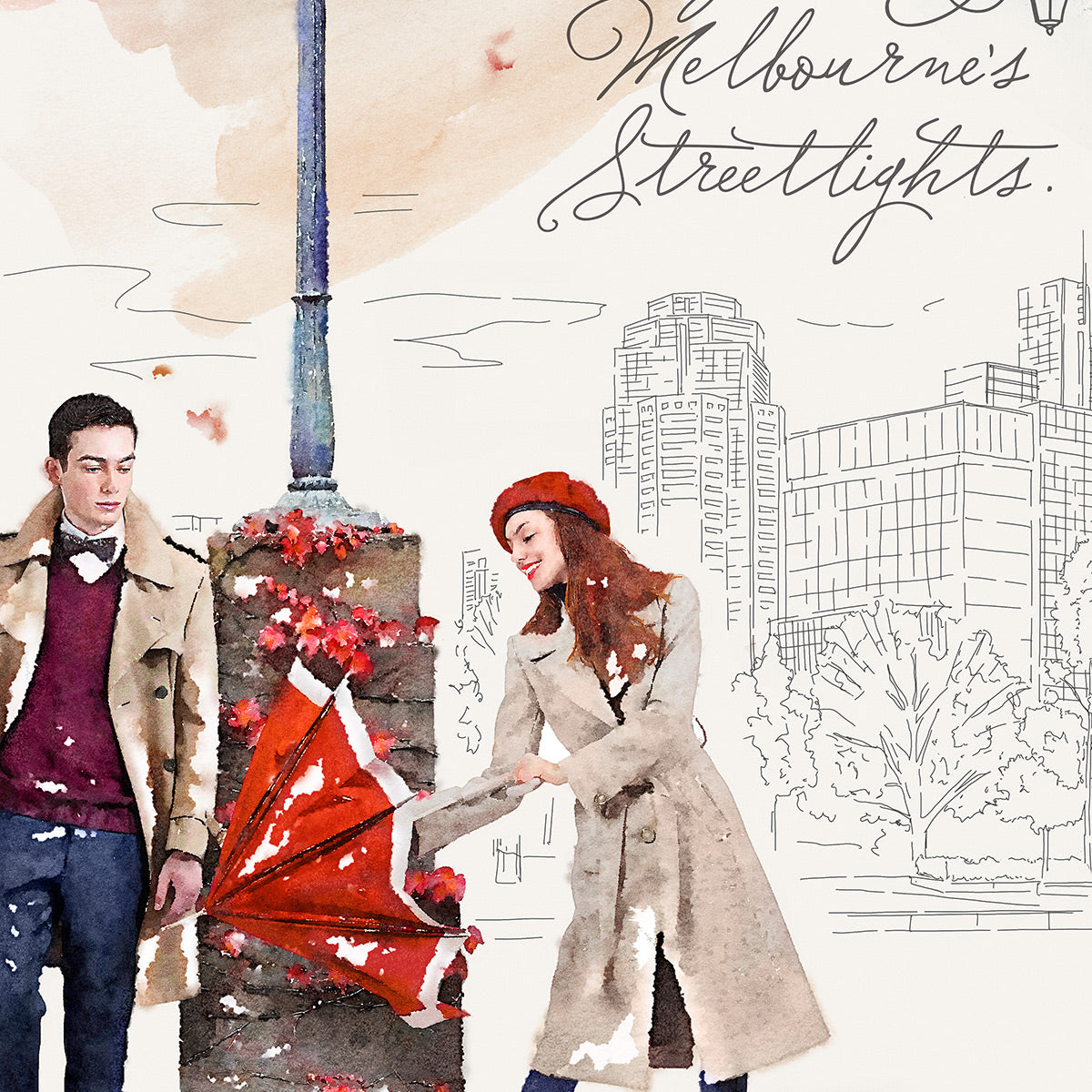 Melbourne's Streetlights / Panorama 04