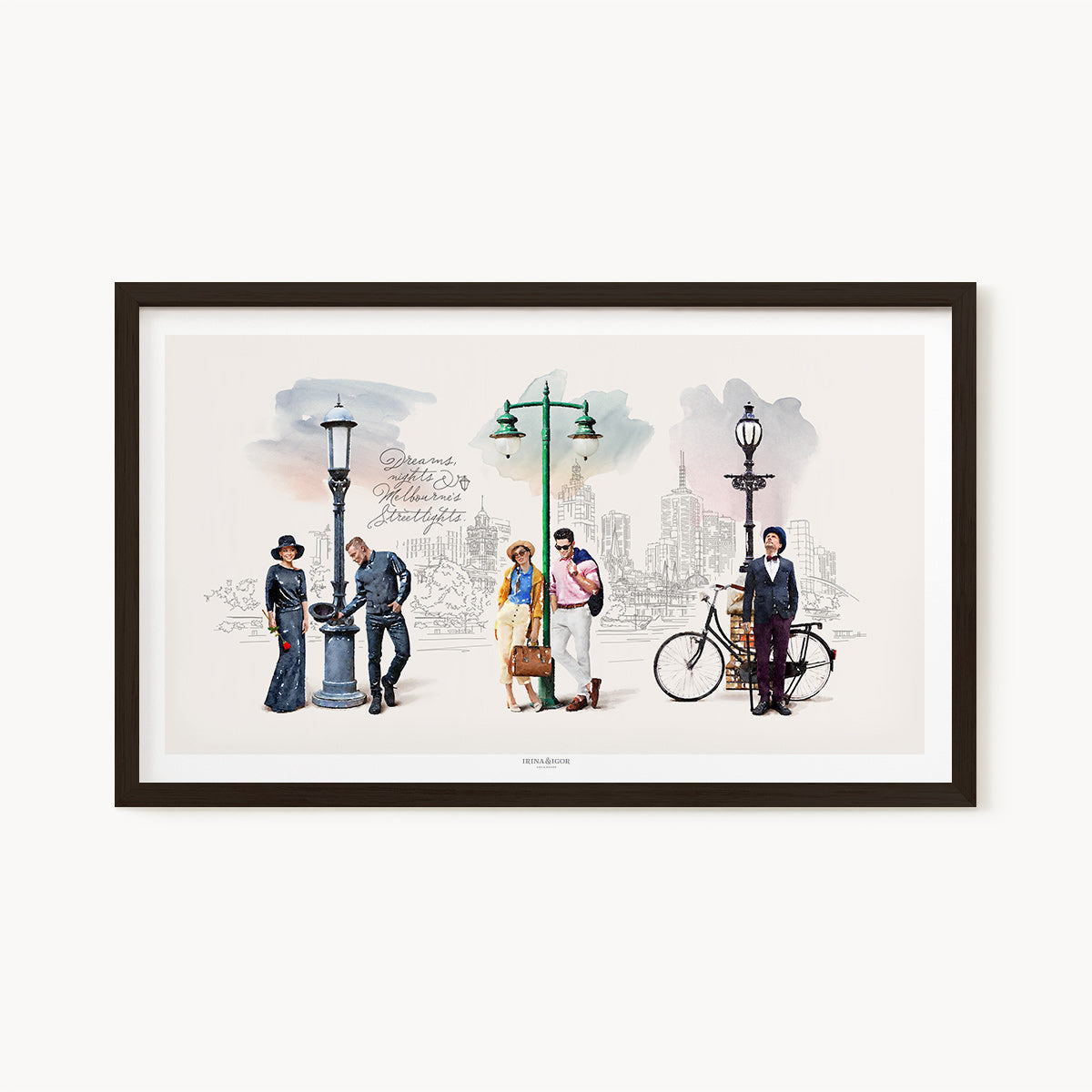 Melbourne's Streetlights / Panorama 05