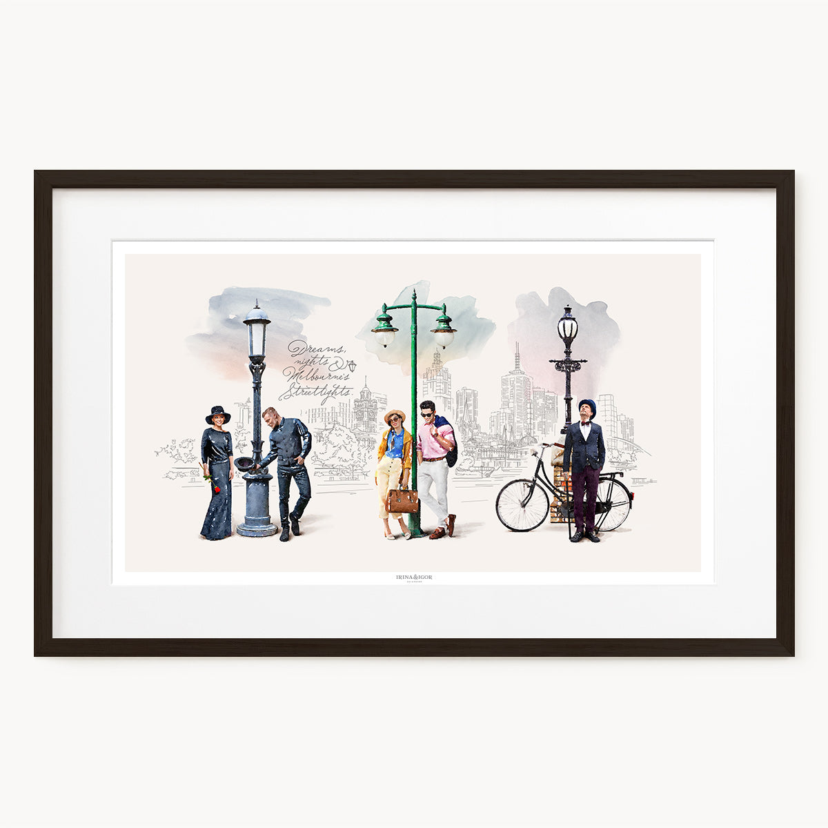 Melbourne's Streetlights / Panorama 05