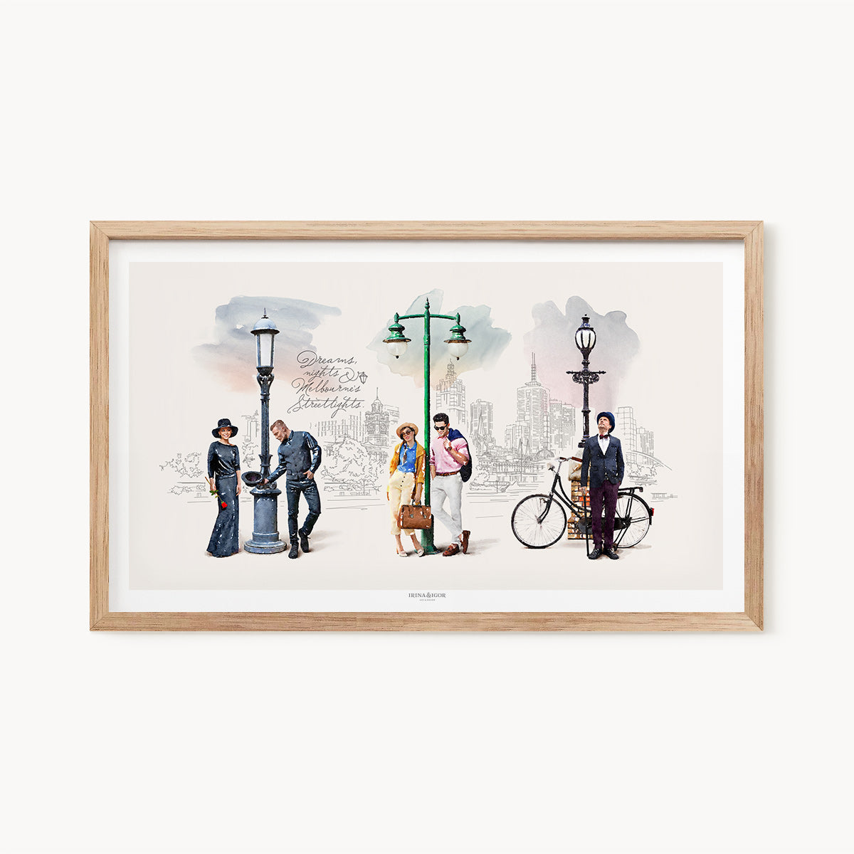 Melbourne's Streetlights / Panorama 05