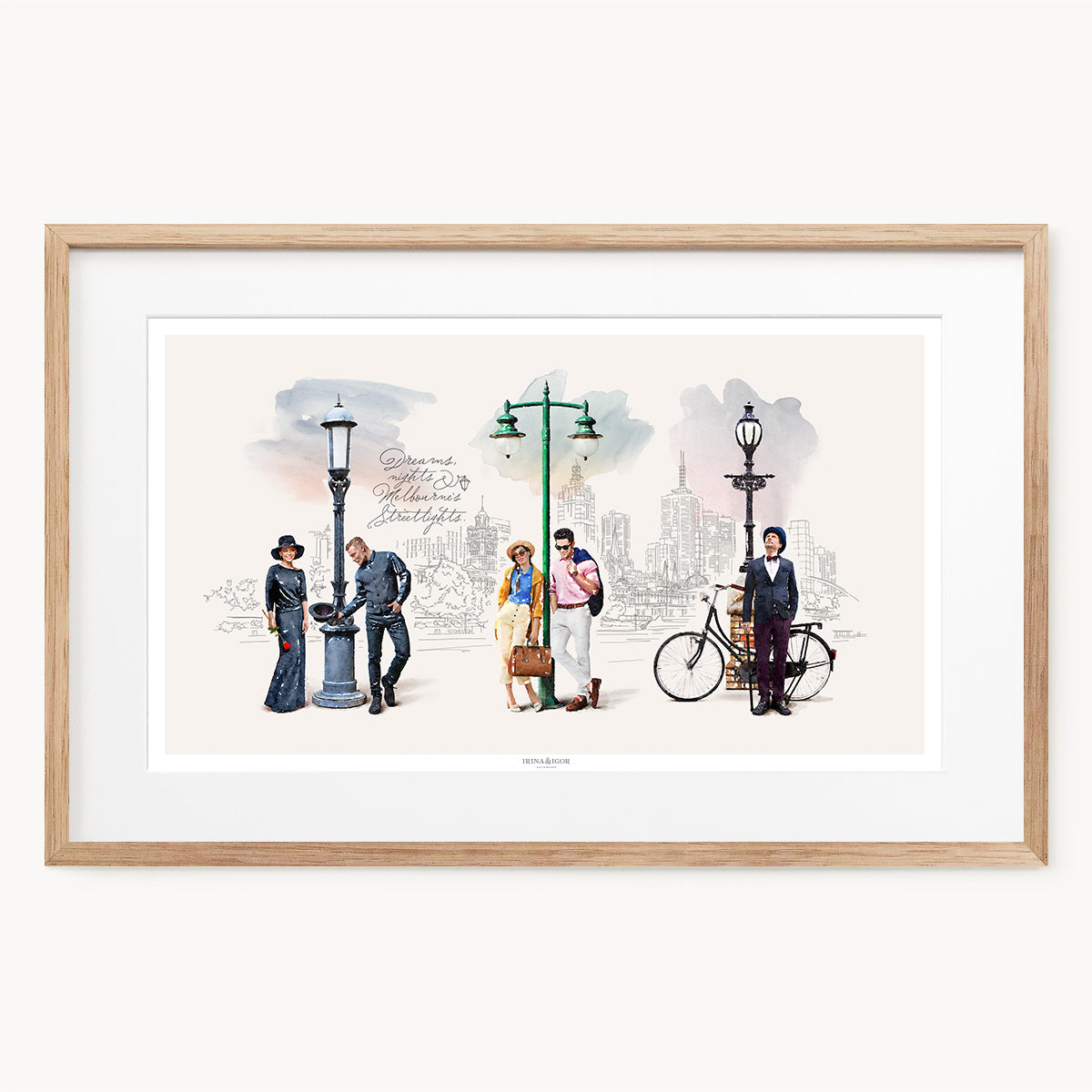 Melbourne's Streetlights / Panorama 05