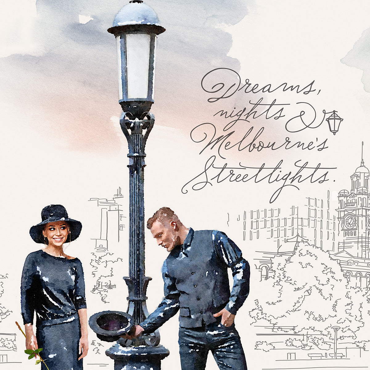 Melbourne's Streetlights / Panorama 05