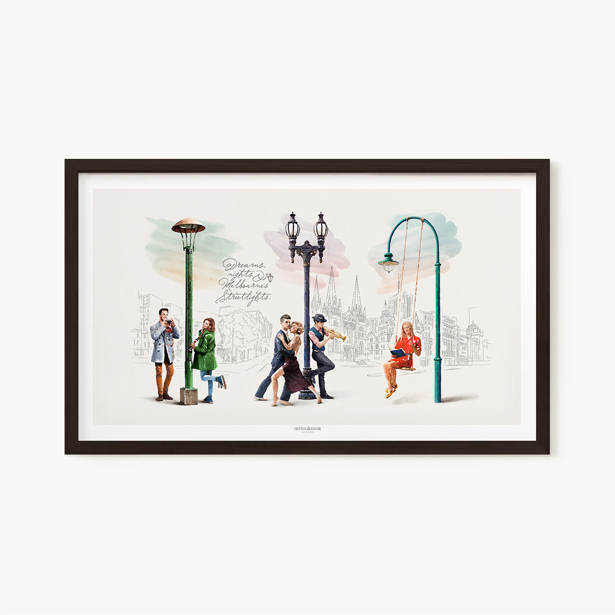 Melbourne's Streetlights / Panorama 06