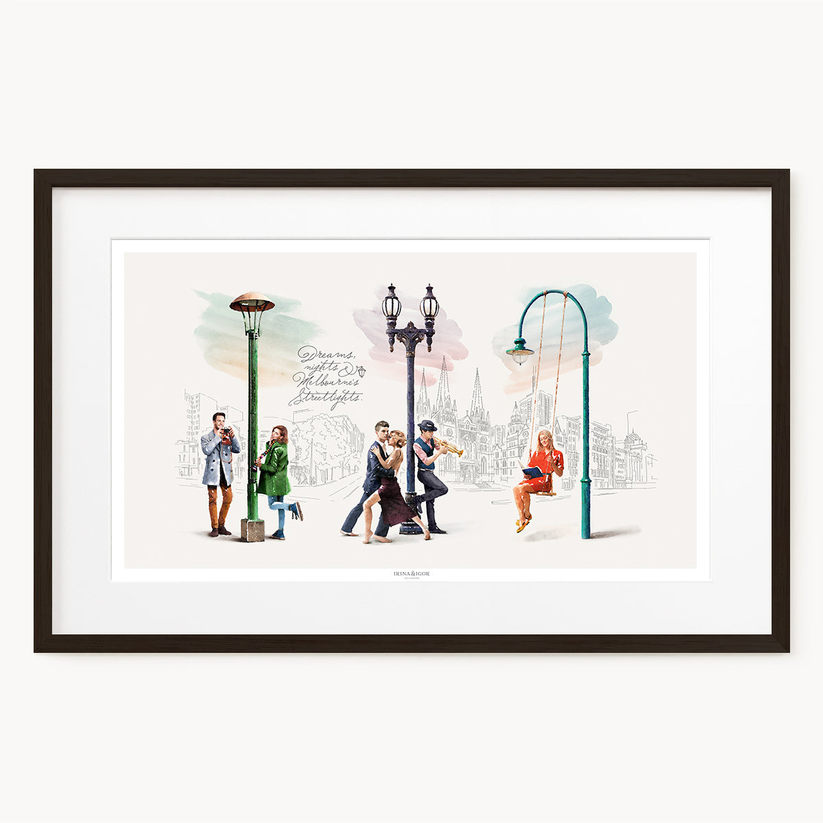 Melbourne's Streetlights / Panorama 06