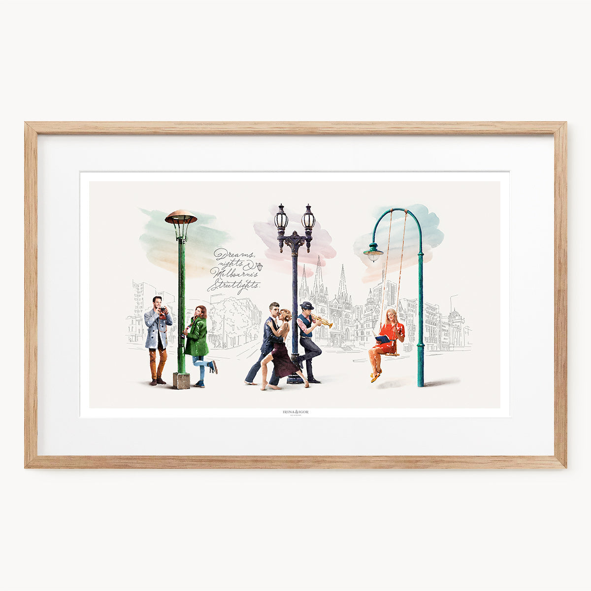 Melbourne's Streetlights / Panorama 06