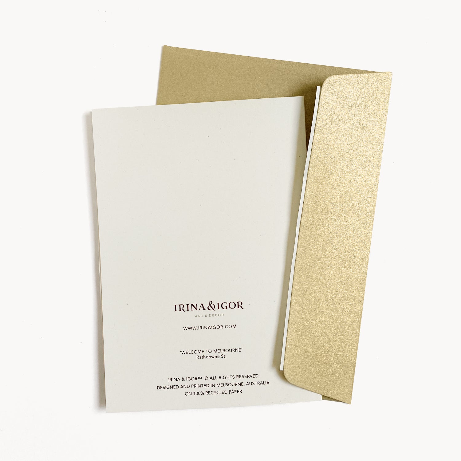 'Melbourne's Streetlights' Greeting Cards