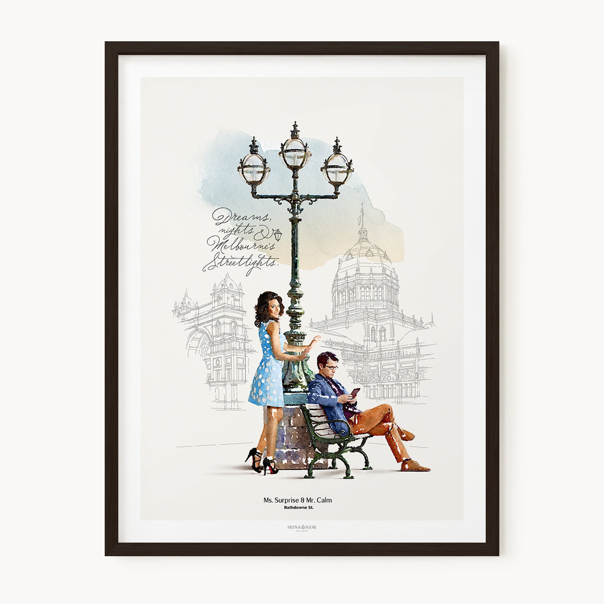 Ms. Surprise & Mr. Calm | Rathdowne St.