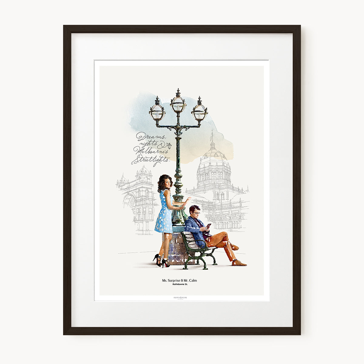 Ms. Surprise & Mr. Calm | Rathdowne St.