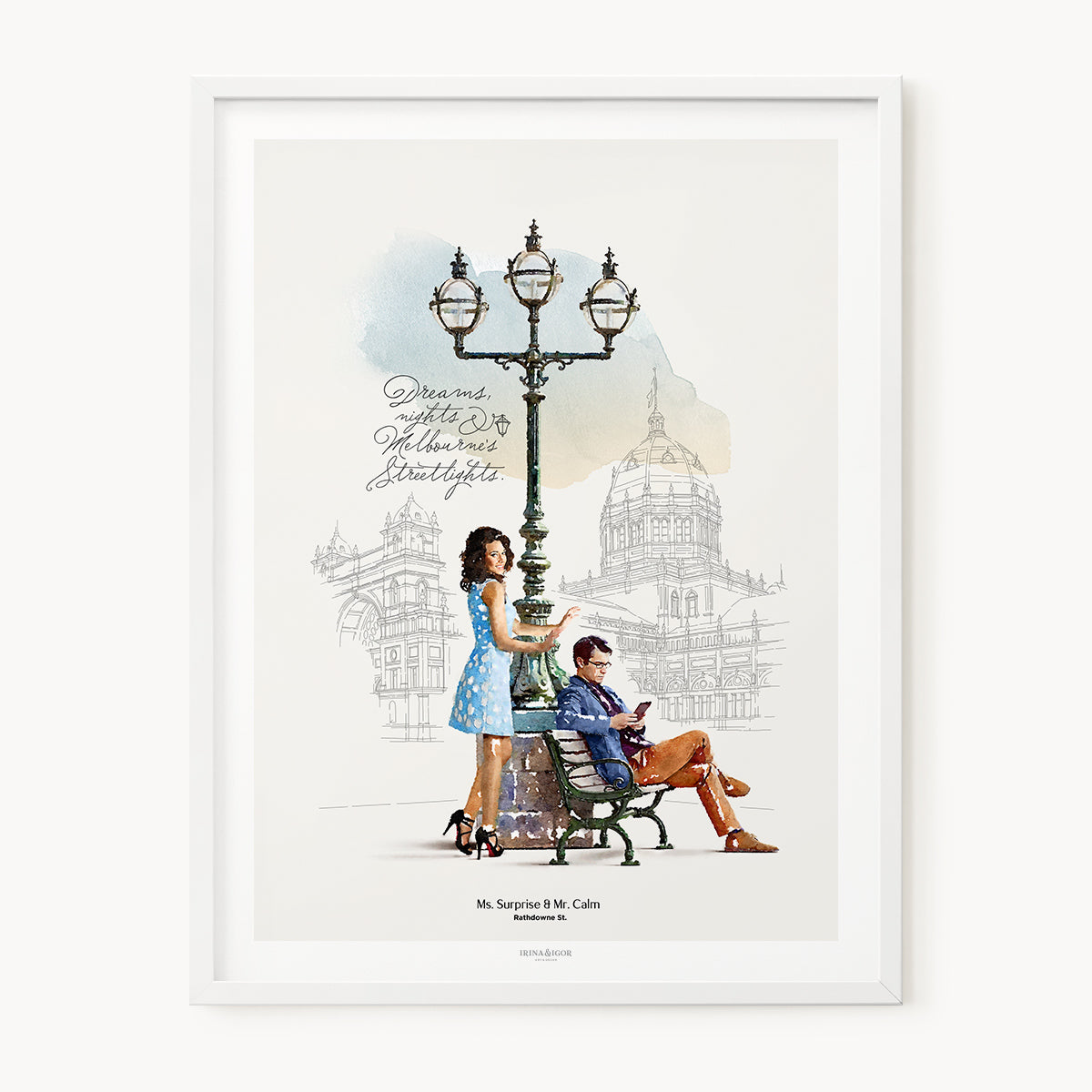 Ms. Surprise & Mr. Calm | Rathdowne St.