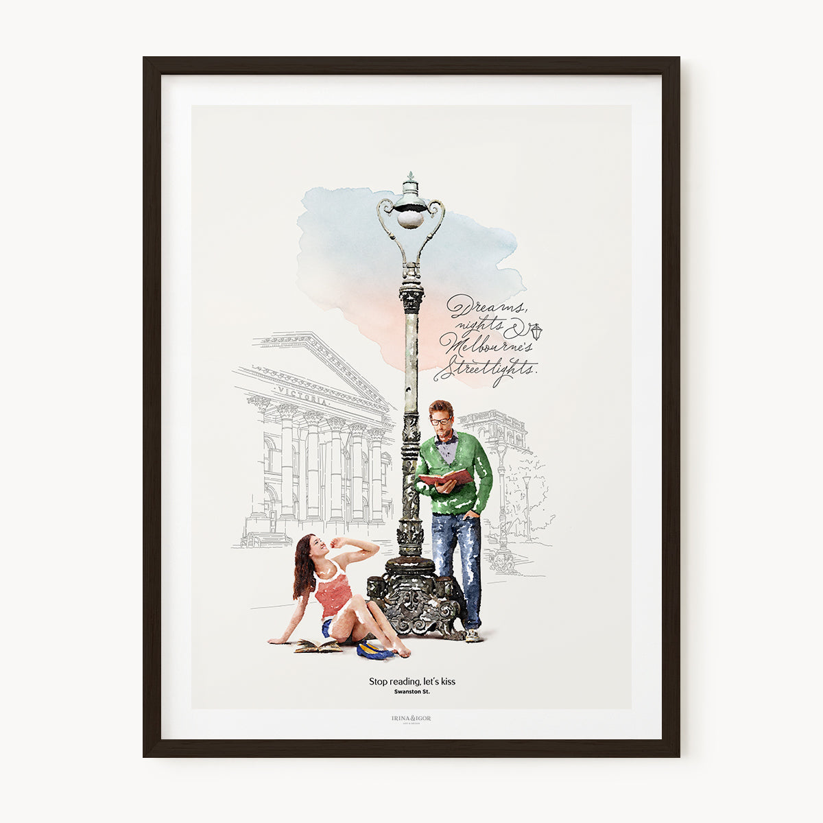 Stop Reading, Let's Kiss | Swanston St.