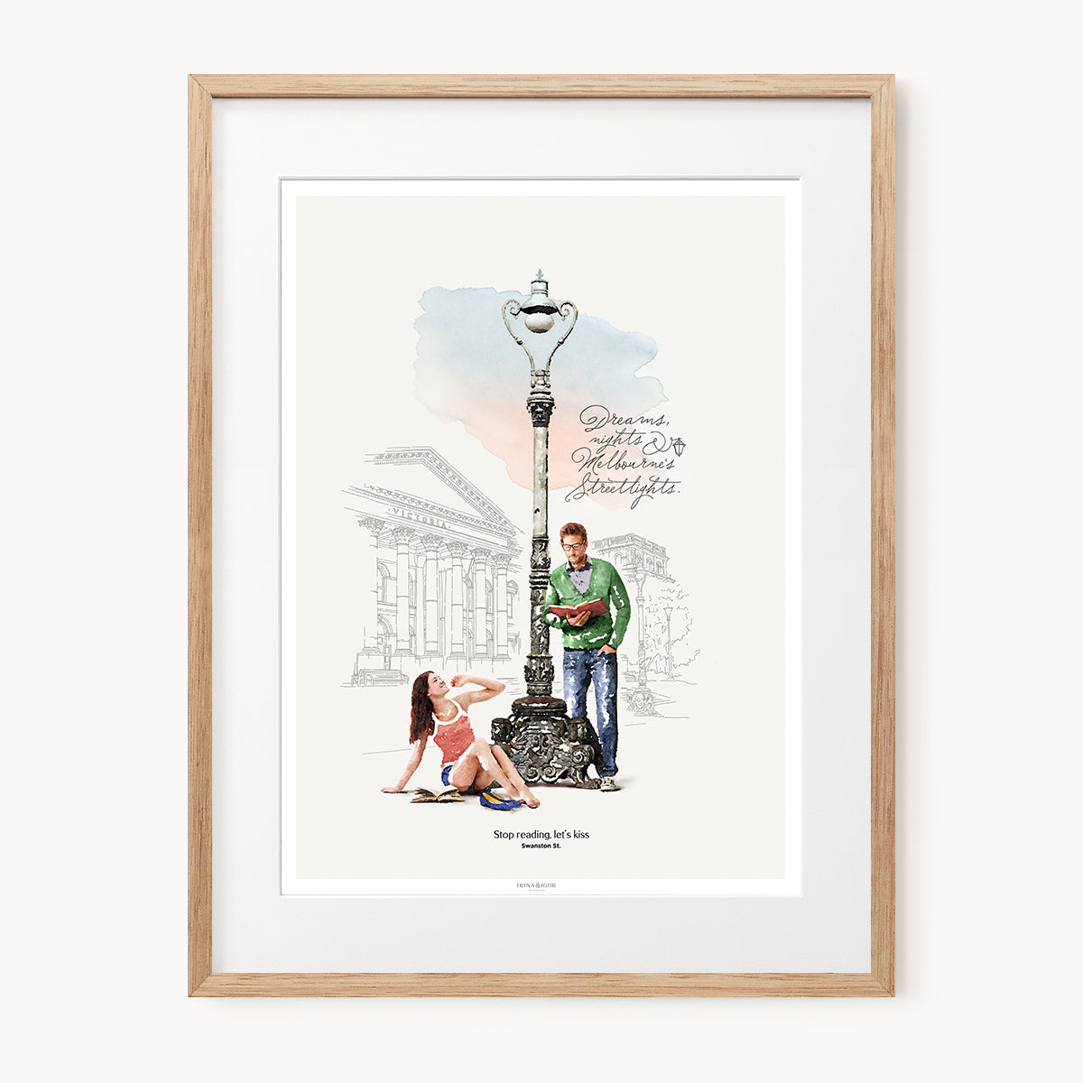 Stop Reading, Let's Kiss | Swanston St.