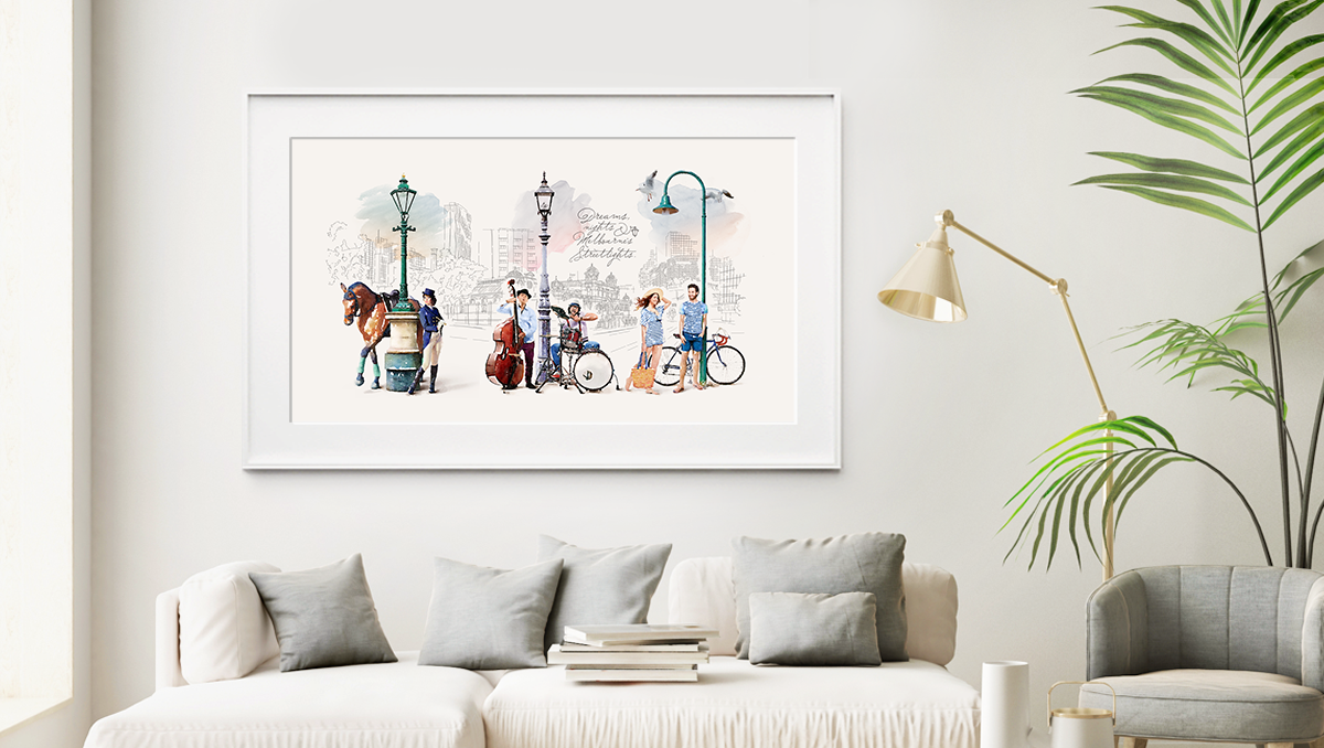 Melbourne's Streetlights / Panorama 01