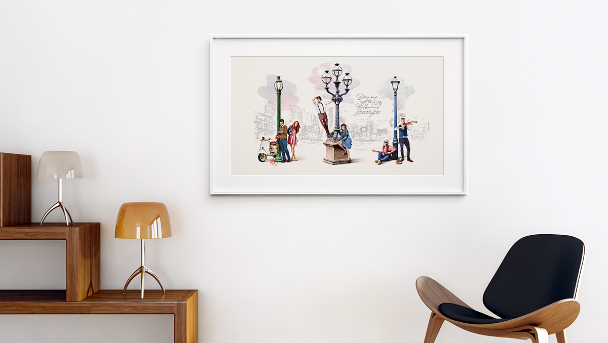 Melbourne's Streetlights / Panorama 05